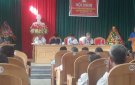 Hội nghị tiếp xúc cử tri với đại biểu Hội đồng nhân dân huyện trước kỳ họp thứ 14 Khóa XVII Nhiệm kỳ 2016-2021
